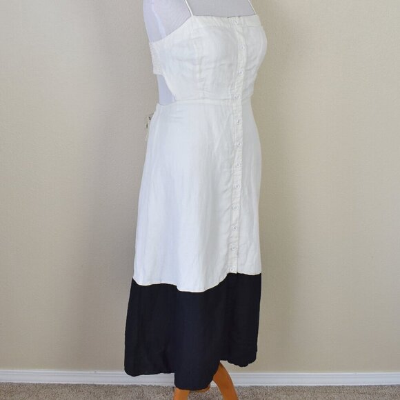 Maeve Colorblocked Contrast Midi Dress NEW - XL - Picture 3 of 10